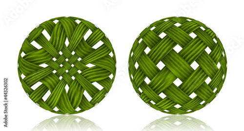Fotografi Woven Wicker ball