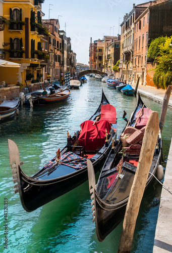 Gondolas in Venice