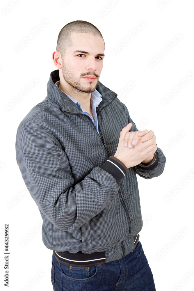 young casual man young casual man