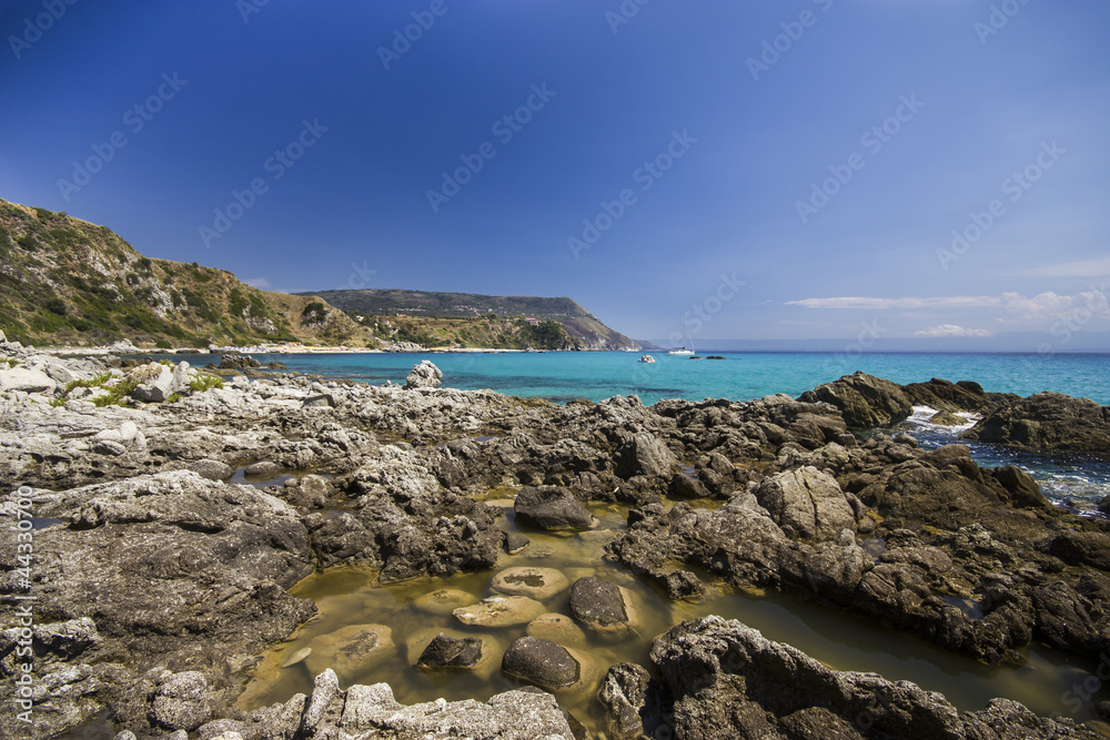 Capo Vaticano - Mare, Calabria, Italia
