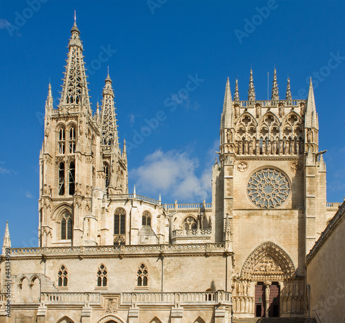 Sarmental Facade of Burgos Gothic Cathedral. Spain © Álvaro Germán Vilela