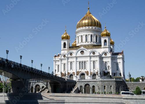 Cathedral of Christ the Saviour in Moscow, Russia © Uladzik Kryhin