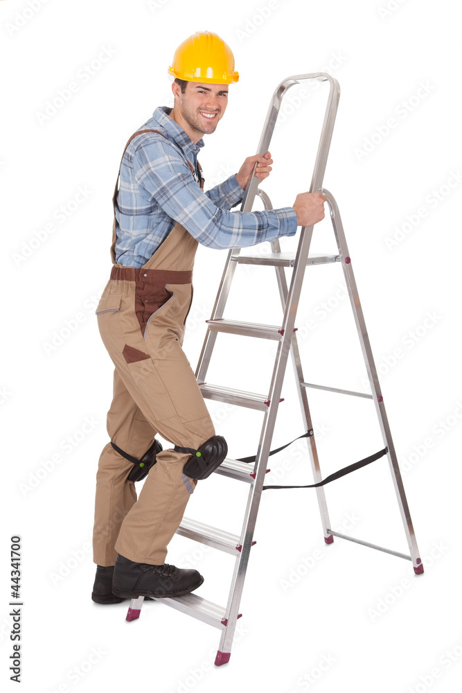 Worker wearing hard hat Worker wearing hard hat