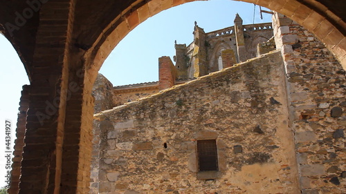 Medieval castle. Empuries photo