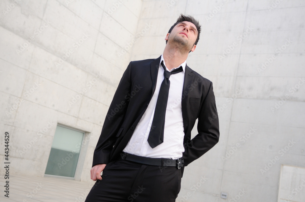 Portrait of a handsome young business man Portrait of a handsome young business man