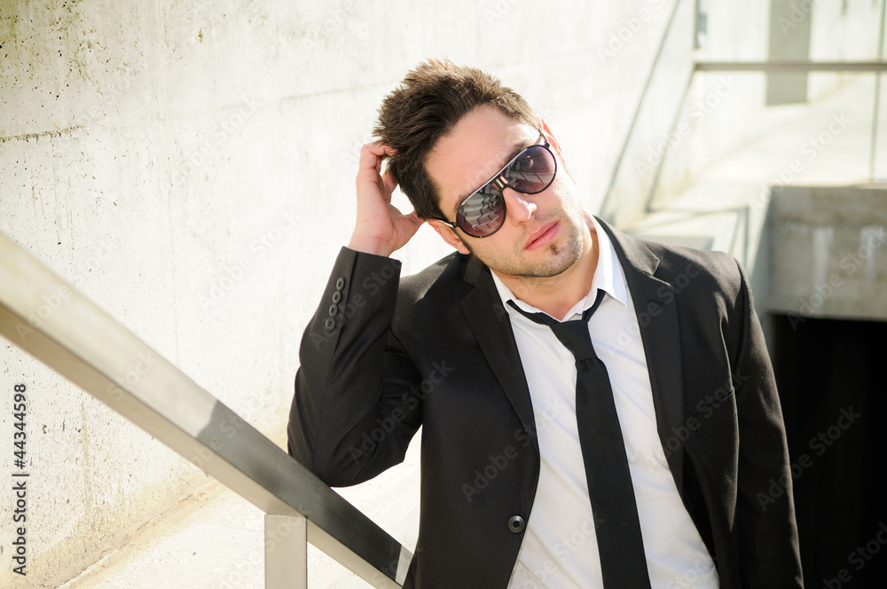 Portrait of a attractive young businessman Portrait of a attractive young businessman