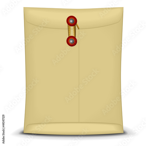 envelope with string