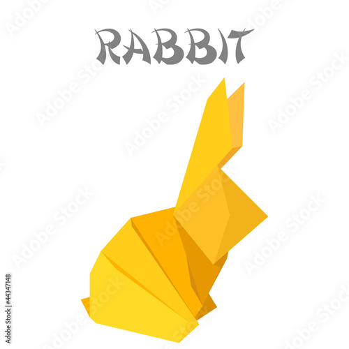 origami rabbit