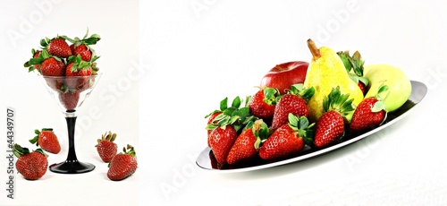 Fototapeta Naklejka Na Ścianę i Meble -  Erdbeeren, Obst