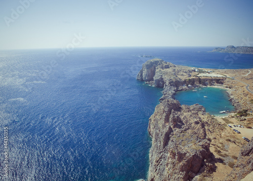 Greek islands - Rhodes, Lindos bay