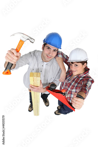 Carpentry team