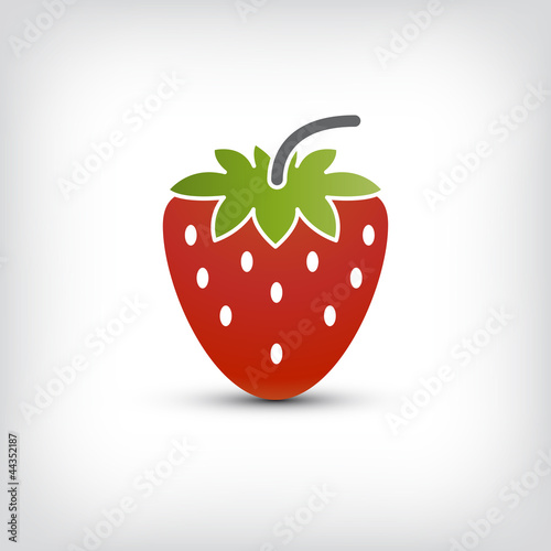 Erdbeere Icon