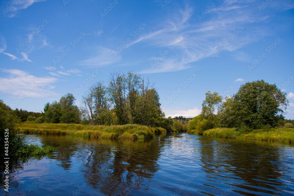 Moorlandschaft im Böhmerwald