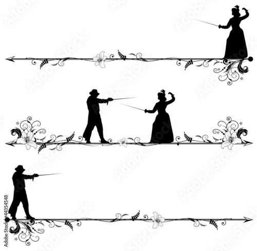 fencing people
