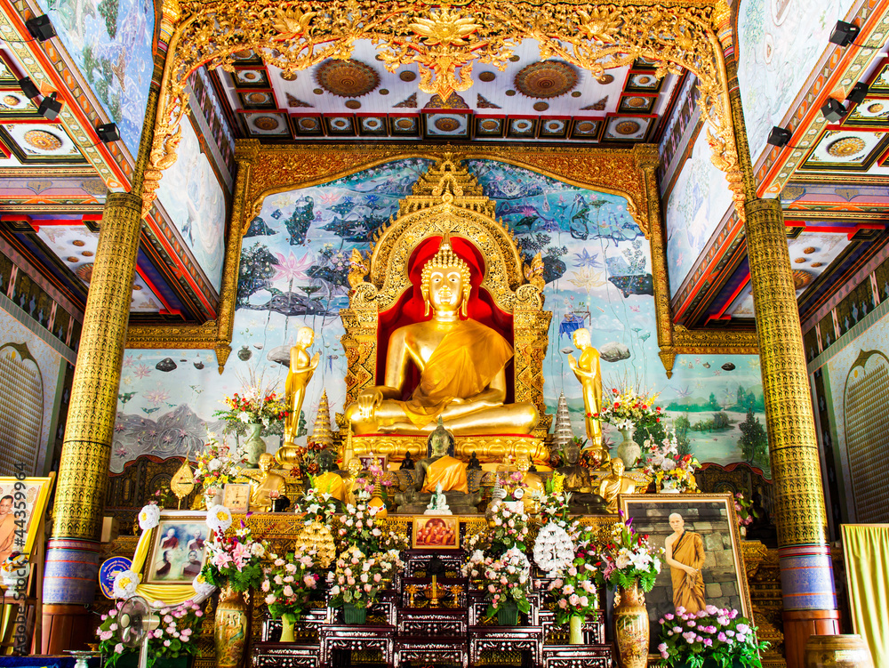 Buddha in the temple
