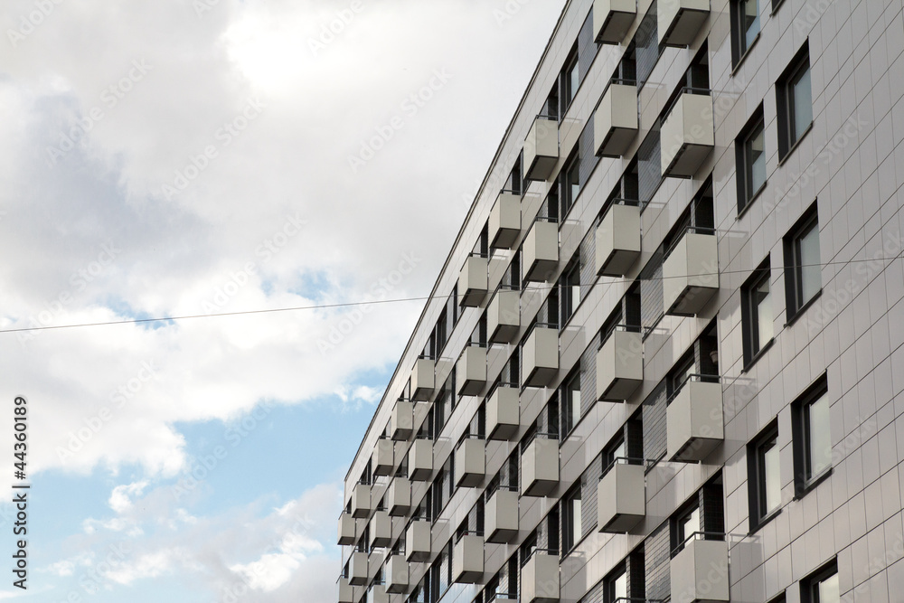 Obraz premium Apartment building