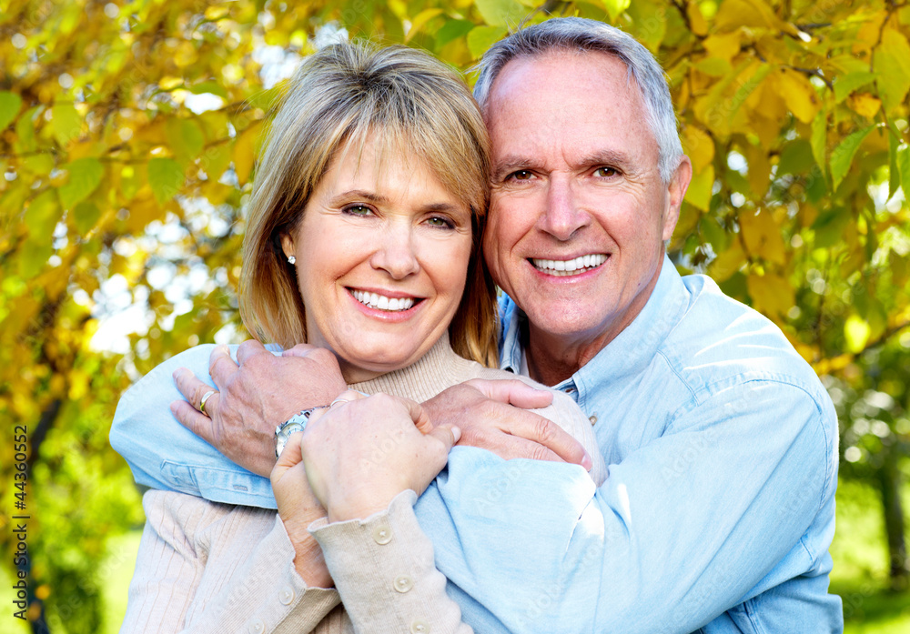 © grinny - Happy senior couple.