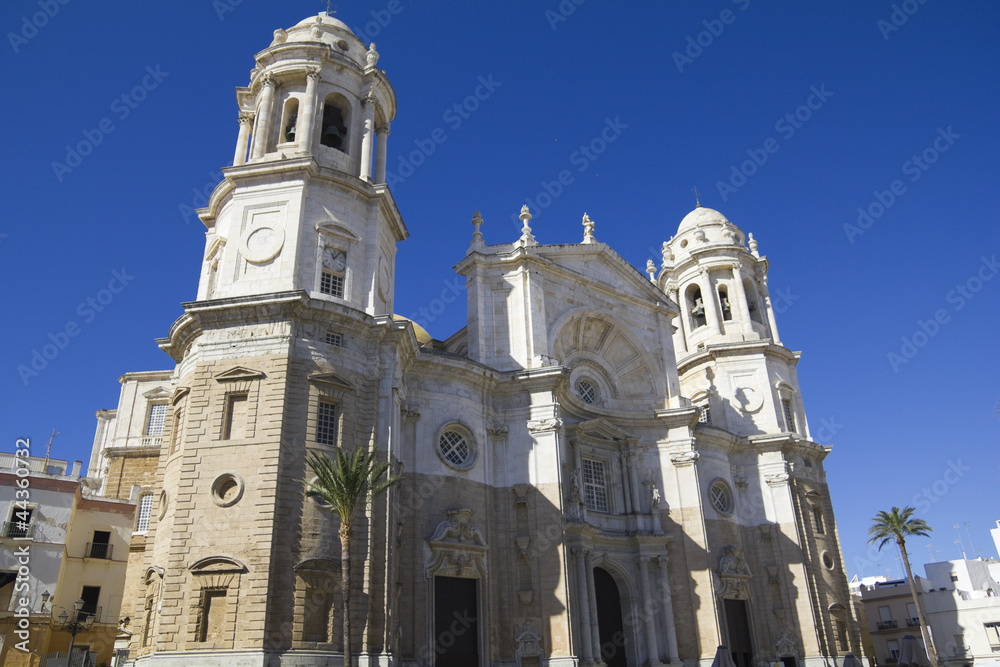 Ancient Cathedral on Cadiz.