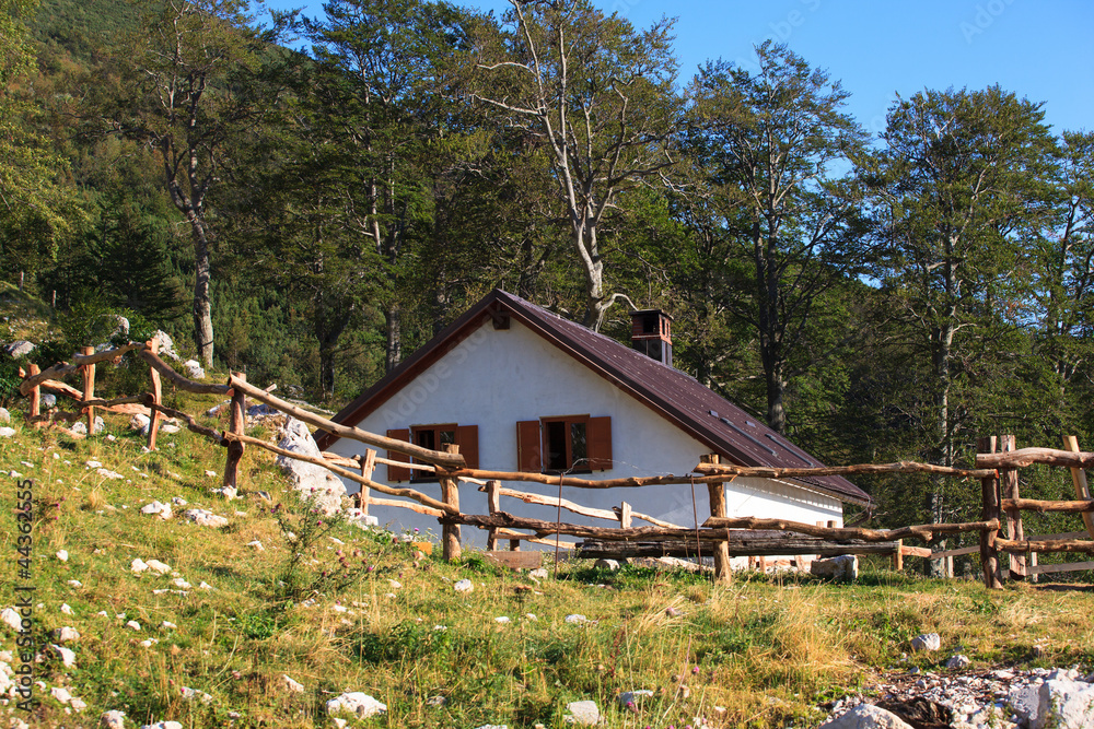 Obraz premium Planina razor, Slovenia