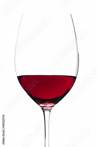 Rortwein Bordeaux im Weinglas