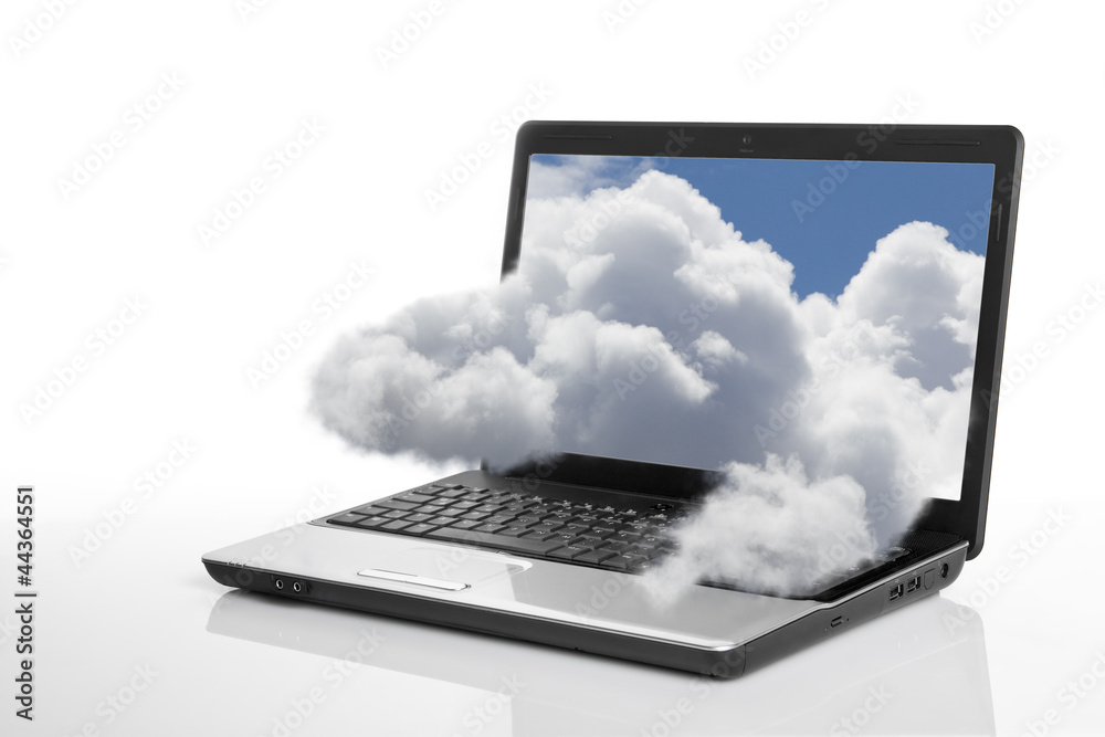 Fototapeta premium Cloudcomputing