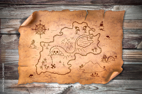 old treasure map