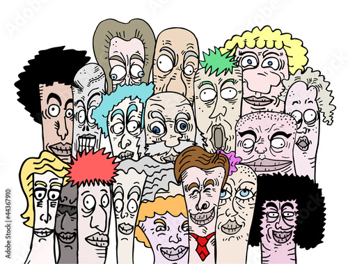 Color cartoon art