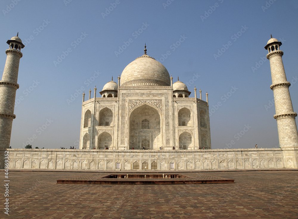 East side of Taj Mahal