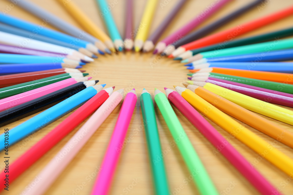 Colored pencils