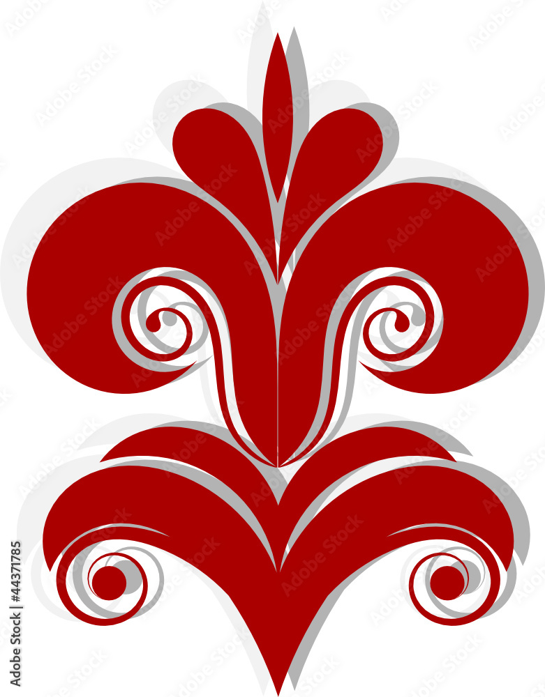 Flower isolated on white background. Application. Vector illustration. Flower isolated on white background. Application. Vector illustration.
