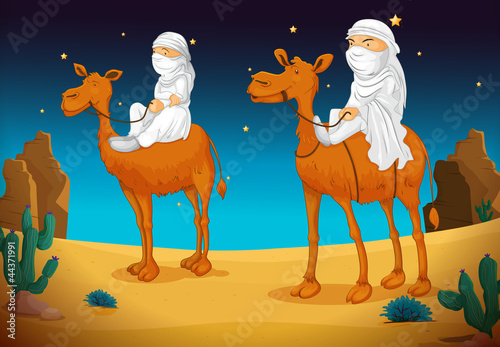 arabs on camel
