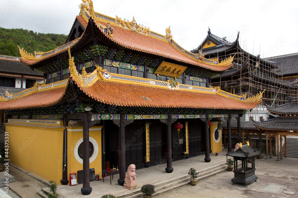 Fototapeta premium Tempel auf Zhoushan