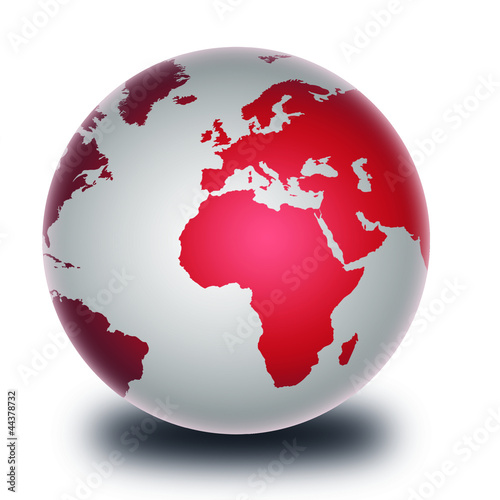 3D Weltkugel , 3D Globe