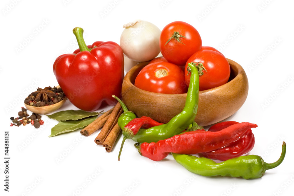 Fresh vegetables