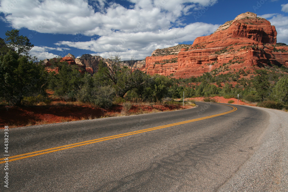 Straße in der Nähe von Sedona