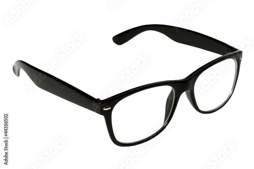 black eye glasses