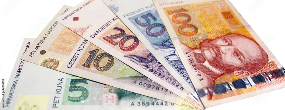 Obraz premium Banconote della Serbia