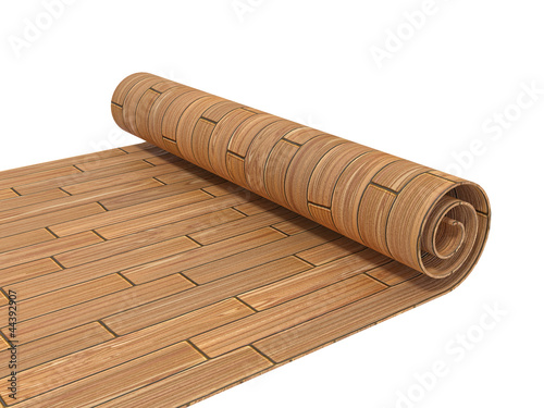linoleum on a white background