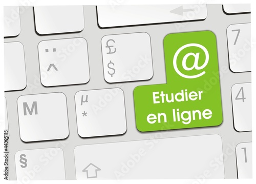 bouton étudier en ligne