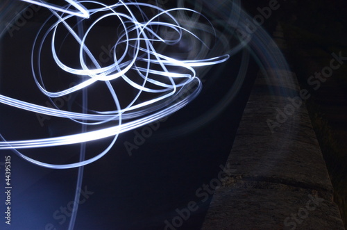 Light painting photo