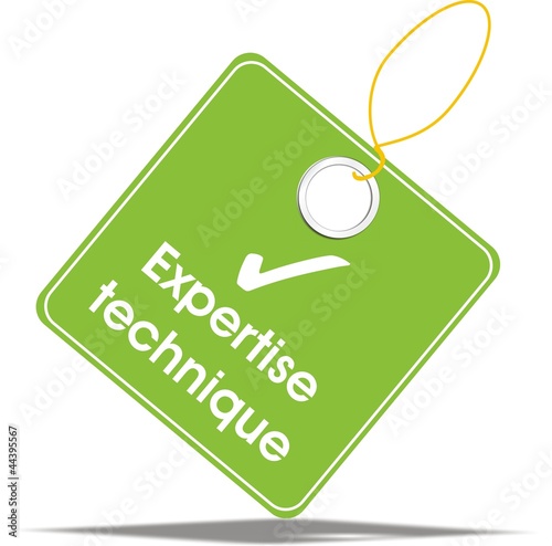 étiquette espertise technique