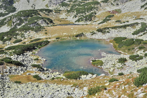 Fototapeta Naklejka Na Ścianę i Meble -  Lake in Retezat mountains