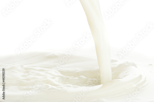 Organic White Milk Texture