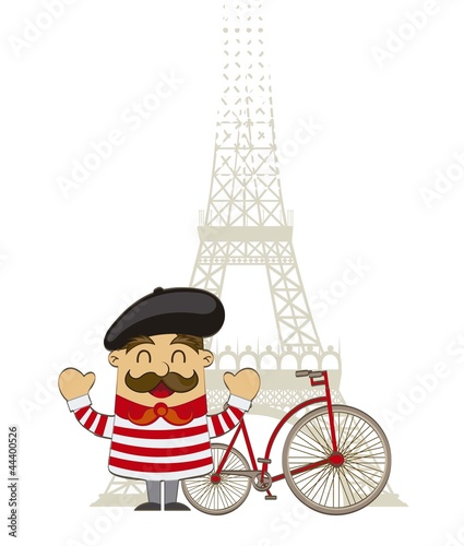 cartoon french