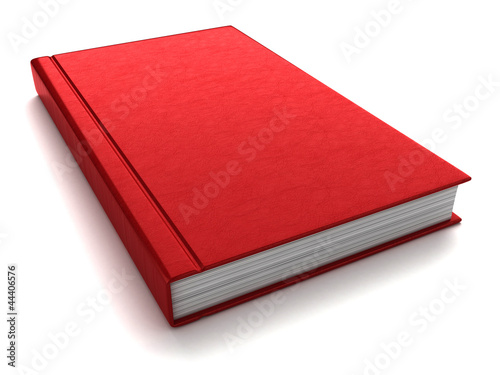 Photos 3d render of a thick red book