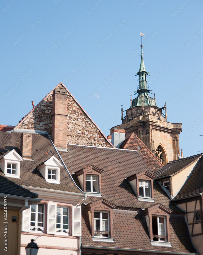 Fototapeta premium Colmar romantic town in Alsace
