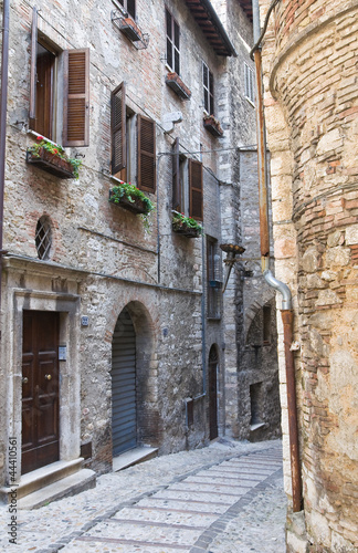 Alleyway. Narni. Umbria. Italy. © Mi.Ti.