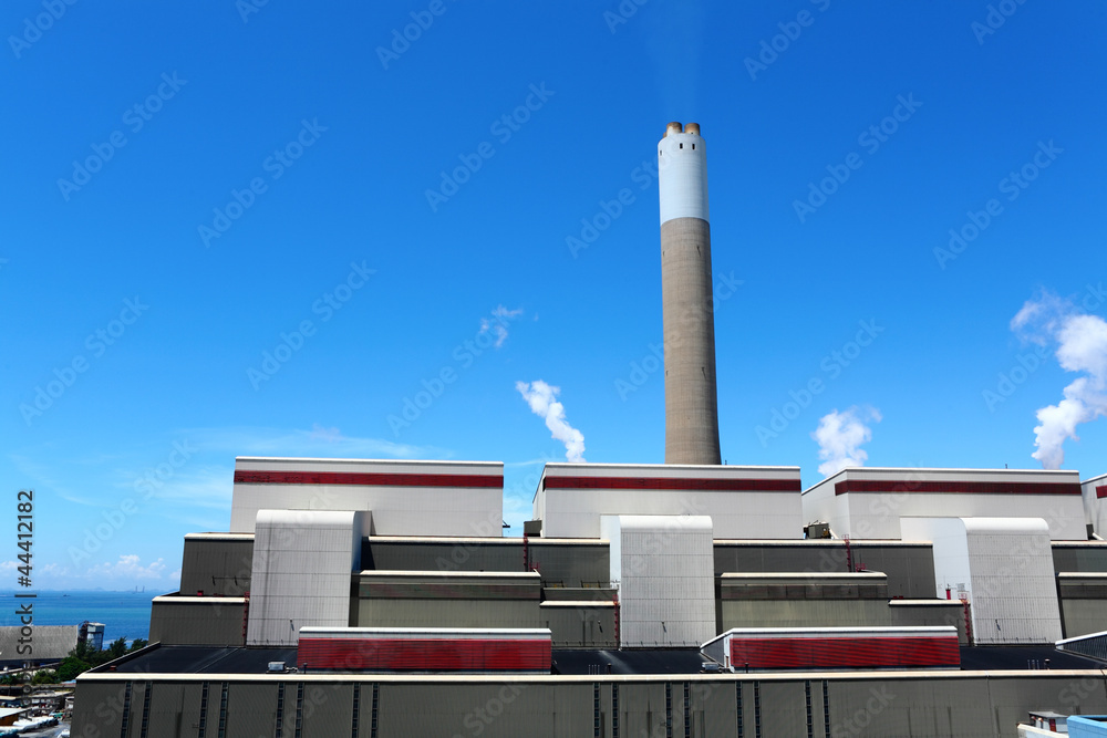 Coal fired electric power station