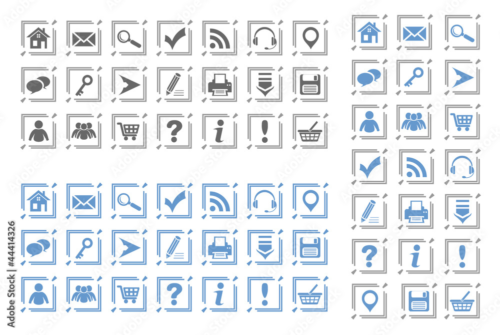 basic web icons set #8 basic web icons set #8