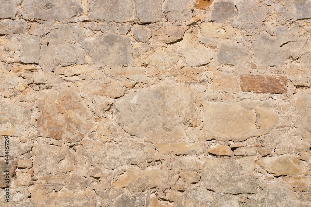 Stone background, wall in the garden